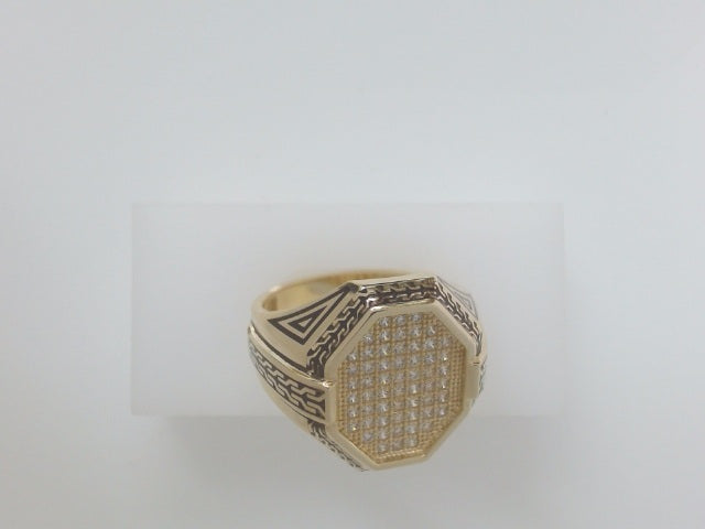 14k Yellow Gold Men's Ring 11.3g