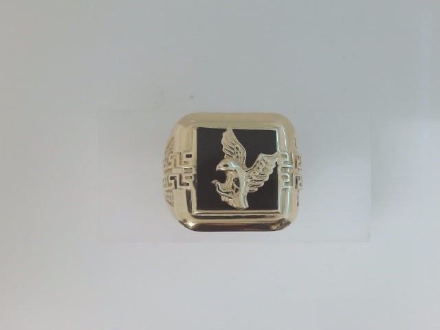 14k Yellow Gold Men's Ring 10.7g
