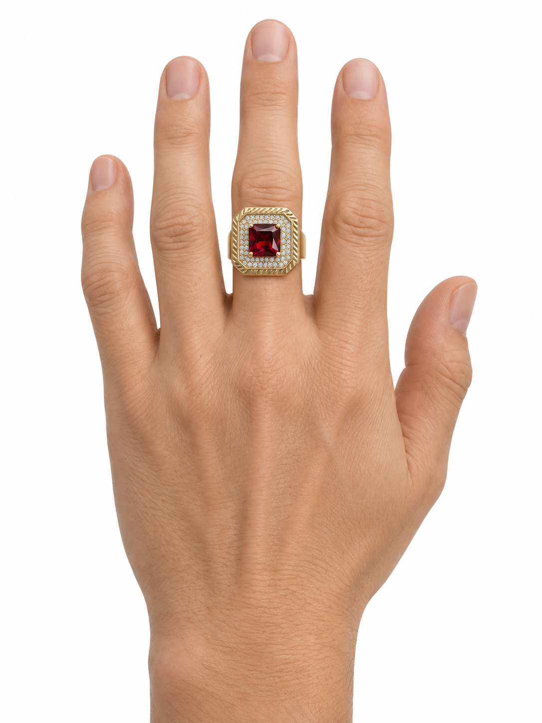 14KT ANILLOS DE HOMBRE