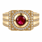 14KT ANILLOS DE HOMBRE