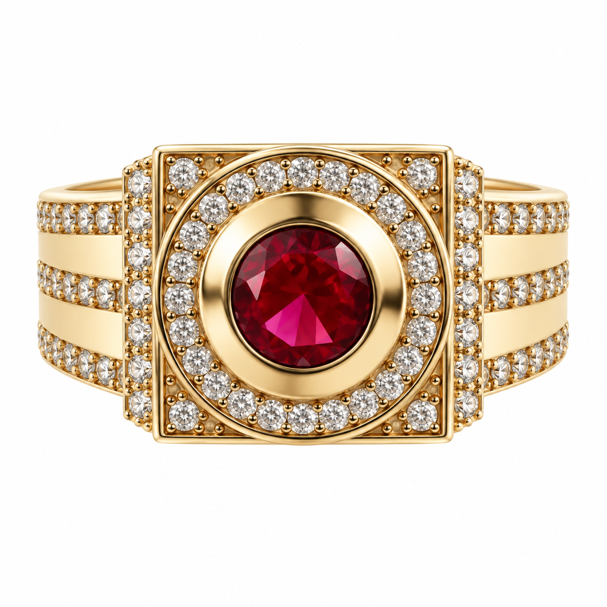 14KT ANILLOS DE HOMBRE