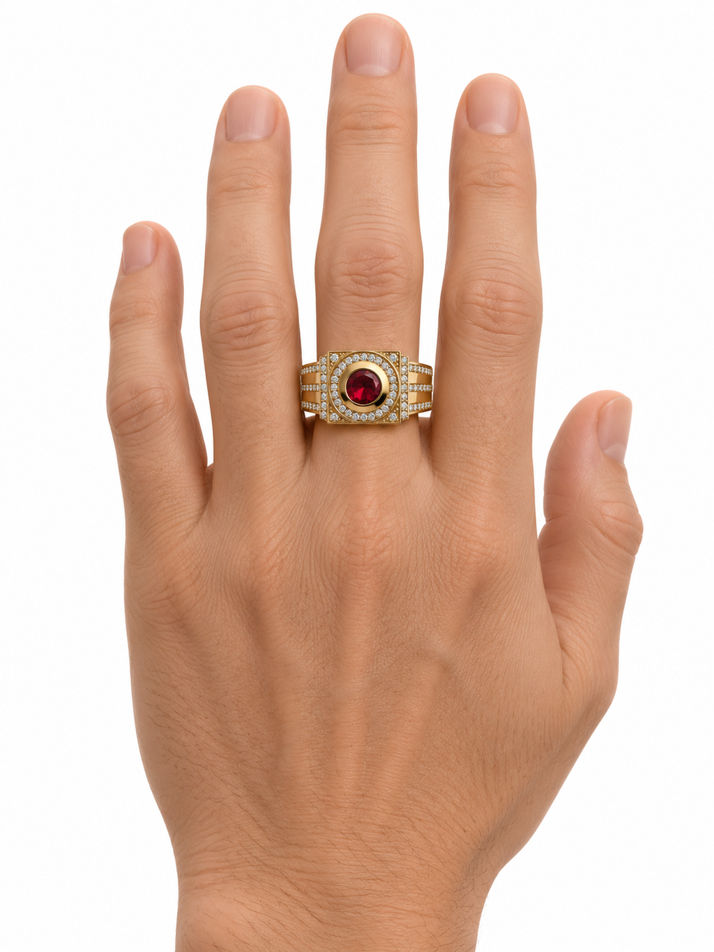 14KT ANILLOS DE HOMBRE