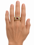 14KT ANILLOS DE HOMBRE
