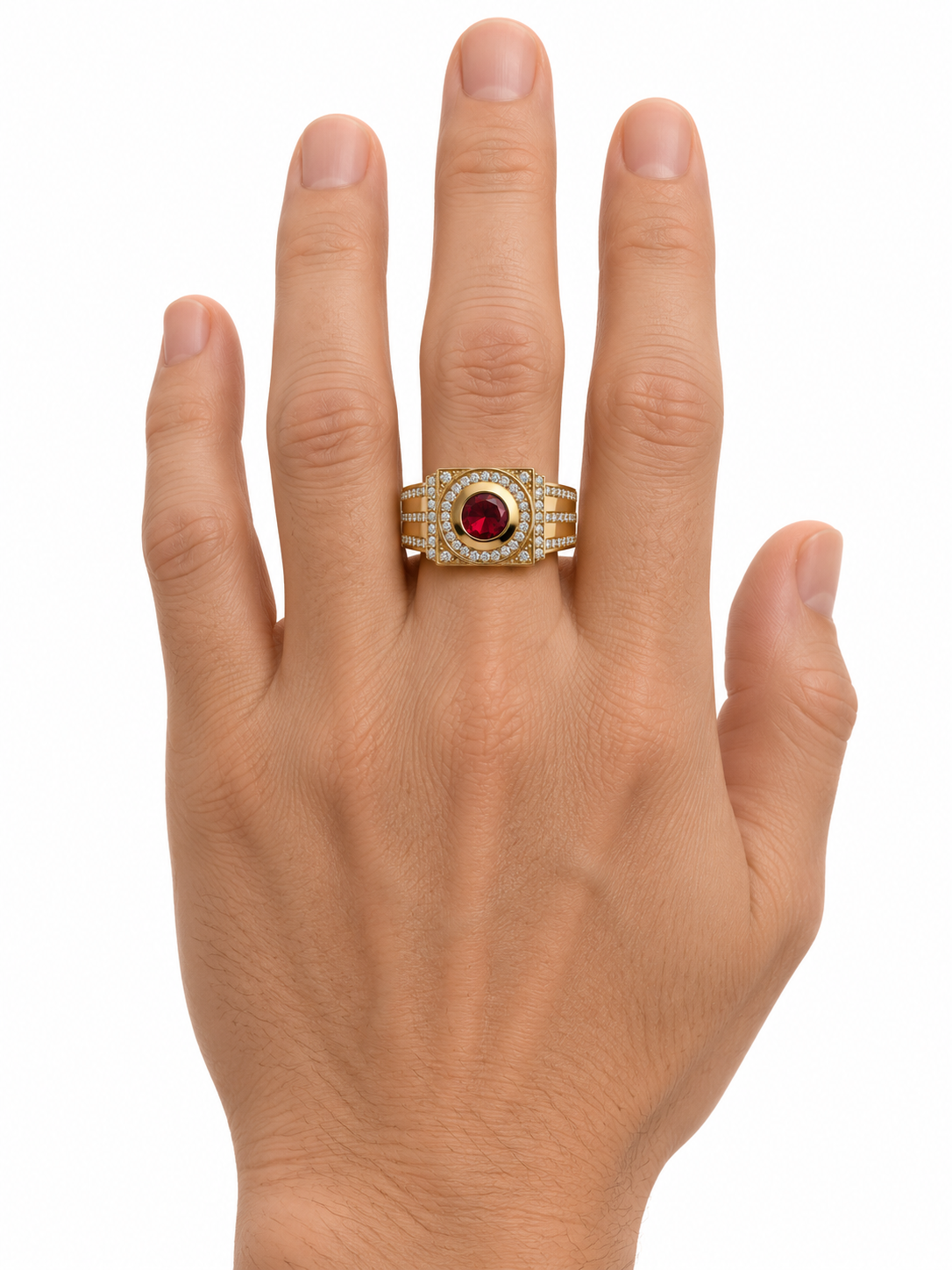 14KT ANILLOS DE HOMBRE