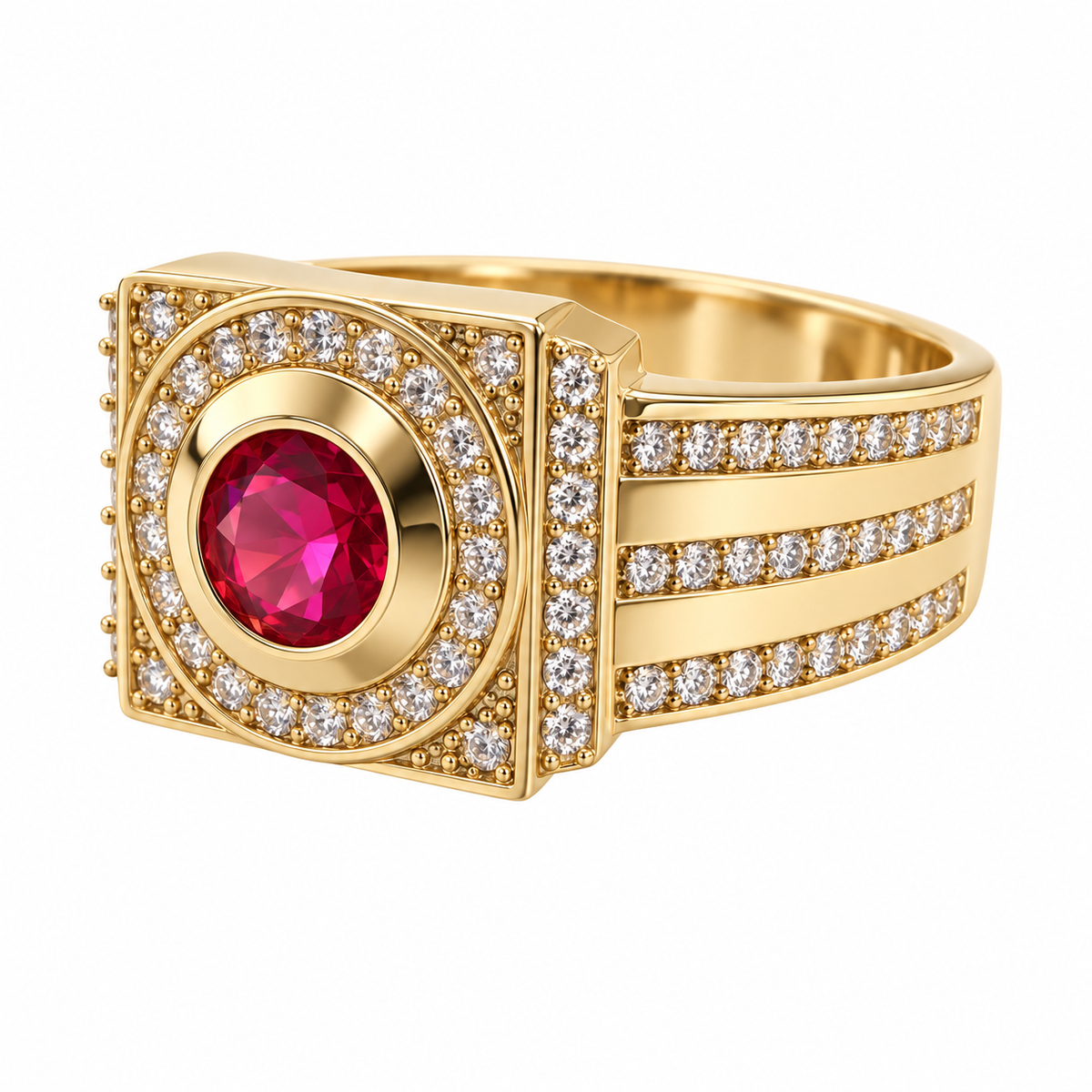 14KT ANILLOS DE HOMBRE