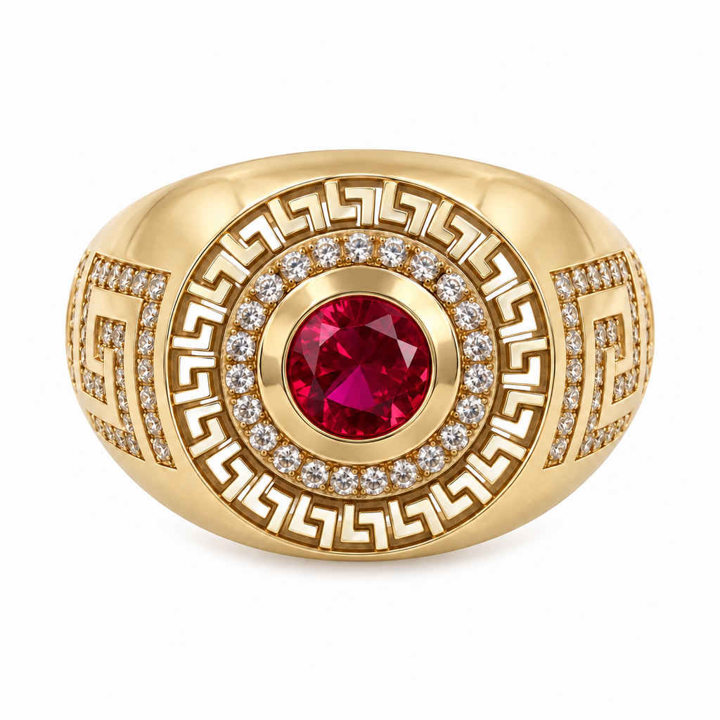 14KT ANILLOS DE HOMBRE