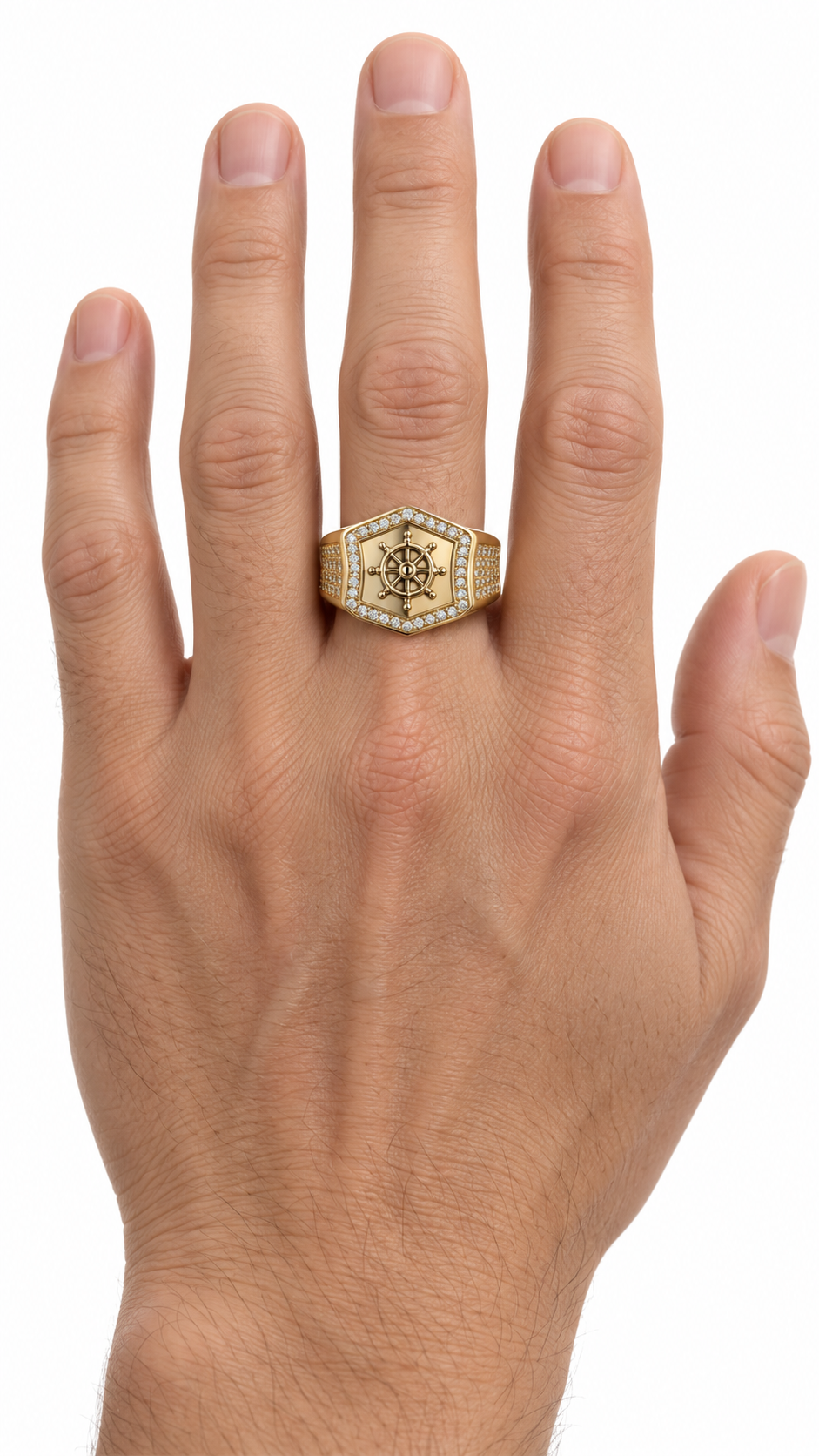 14KT ANILLOS DE HOMBRE