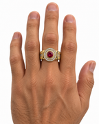14KT ANILLOS DE HOMBRE