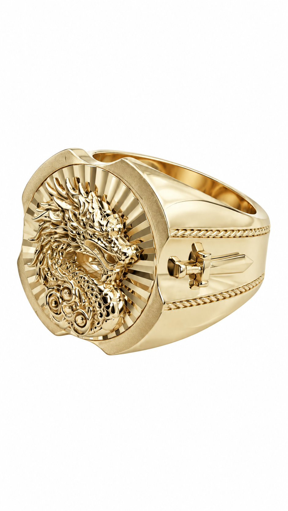 14KT ANILLOS DE HOMBRE