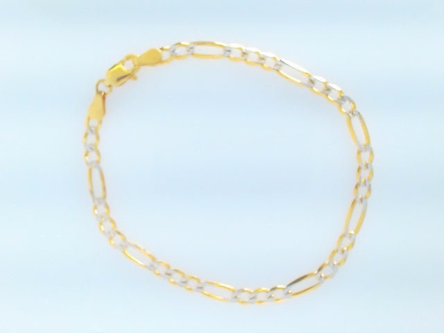 14k Yellow Gold Women's Bracelet 3.8g