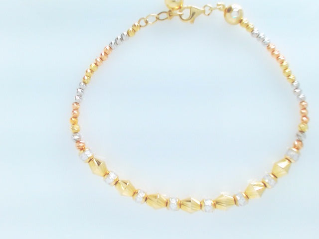 14k Yellow Gold Women's Bracelet 7g