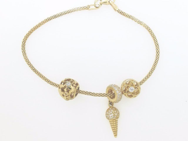 14k Yellow Gold Women's Bracelet 6.5g