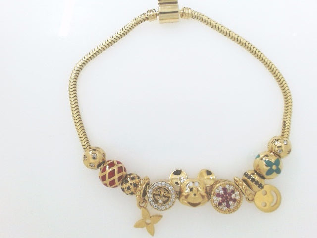 14k Yellow Gold Women's Bracelet 16.9g