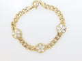 14k Yellow Gold Women's Bracelet 7.8g