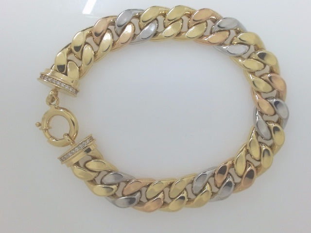 14k Yellow Gold Women's Bracelet 17.8g