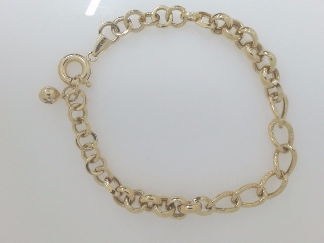 14k Yellow Gold Women's Bracelet 6.1g