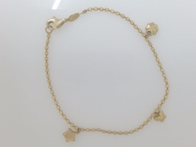 14k Yellow Gold Women's Bracelet 3.4g