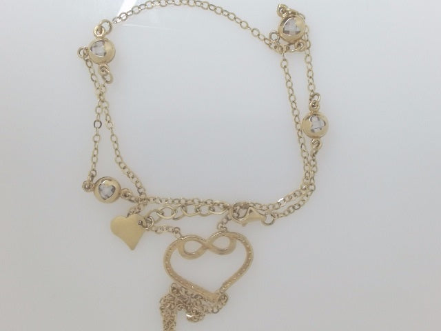 14k Yellow Gold Women's Bracelet 5.1g