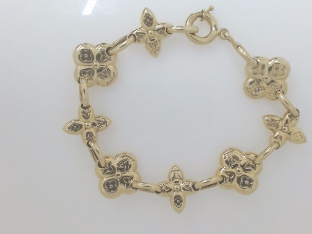 14k Yellow Gold Women's Bracelet 8.4g