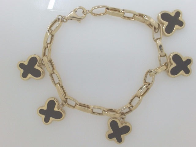14k Yellow Gold Women's Bracelet 8.3g
