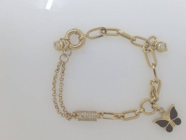 14k Yellow Gold Women's Bracelet 7g