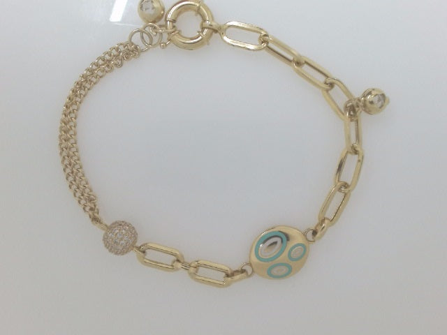 14k Yellow Gold Women's Bracelet 6.3g