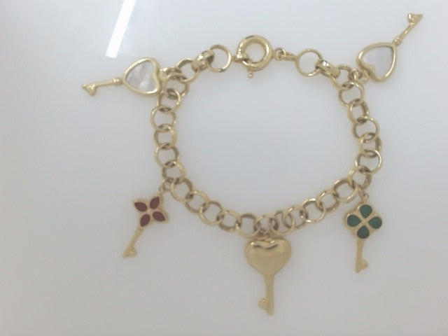 14k Yellow Gold Women's Bracelet 10.4g