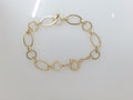 14k Yellow Gold Women's Bracelet 3.9g