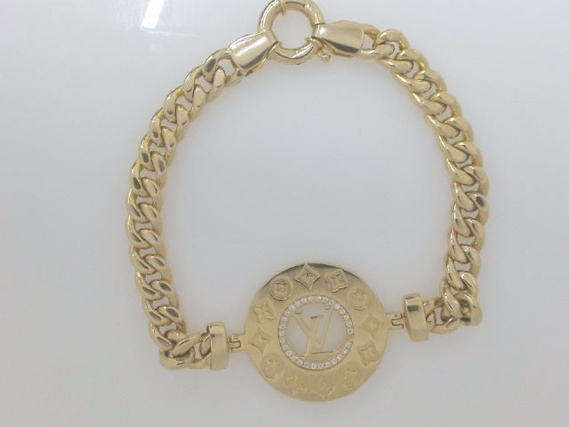 14k Yellow Gold Women's Bracelet 9.9g