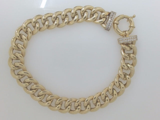 14k Yellow Gold Women's Bracelet 13.2g