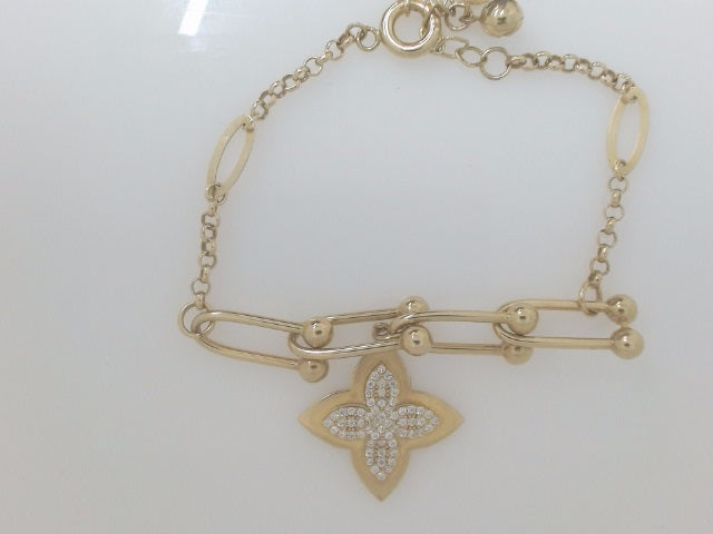 14k Yellow Gold Women's Bracelet 7.2g