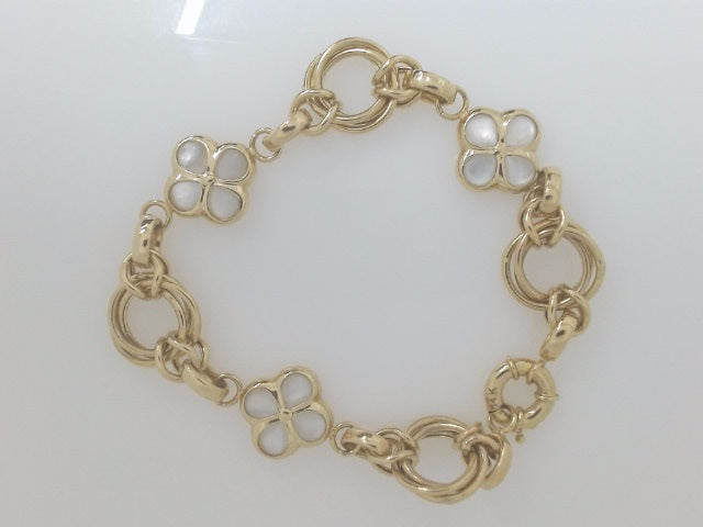 14k Yellow Gold Women's Bracelet 8g