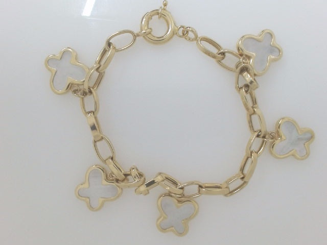 14k Yellow Gold Women's Bracelet 9.4g