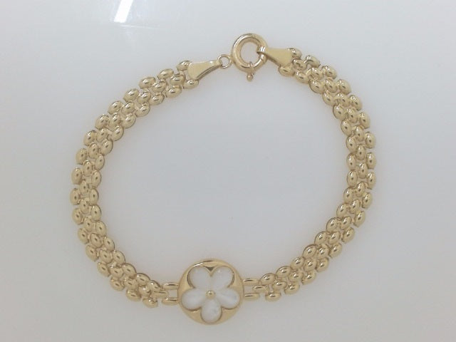 14k Yellow Gold Women's Bracelet 6.6g