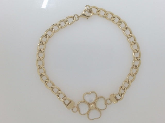 14k Yellow Gold Women's Bracelet 4.8g