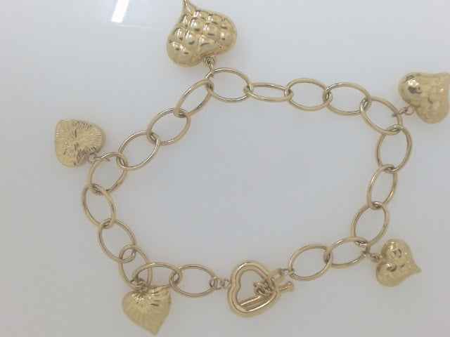 14k Yellow Gold Women's Bracelet 4.2g