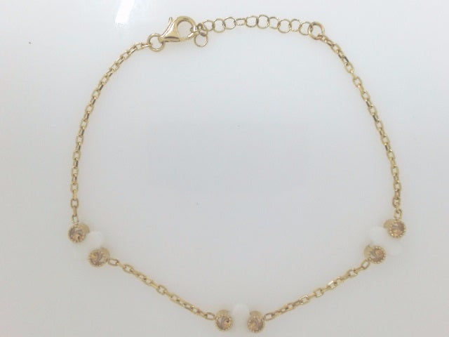 14k Yellow Gold Women's Bracelet 4.2g