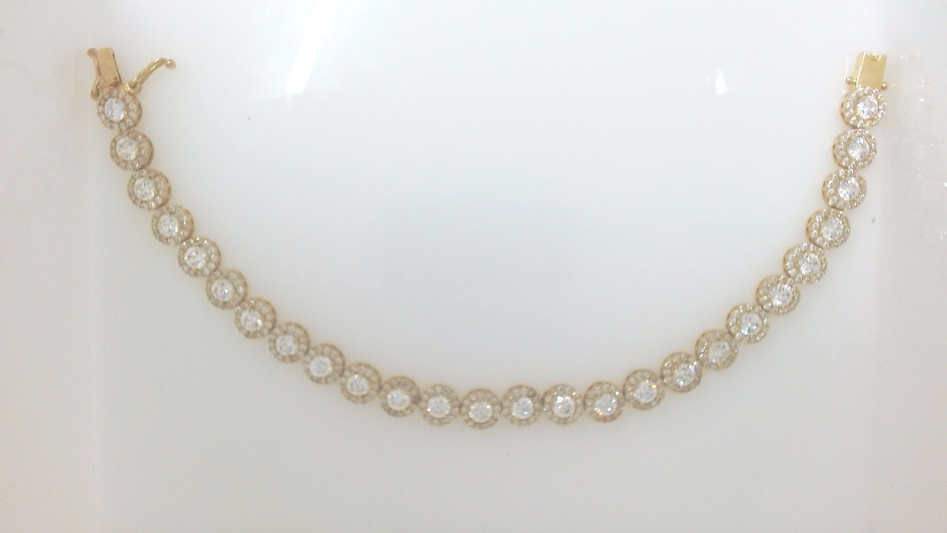 14k Yellow Gold Women's Bracelet 15g