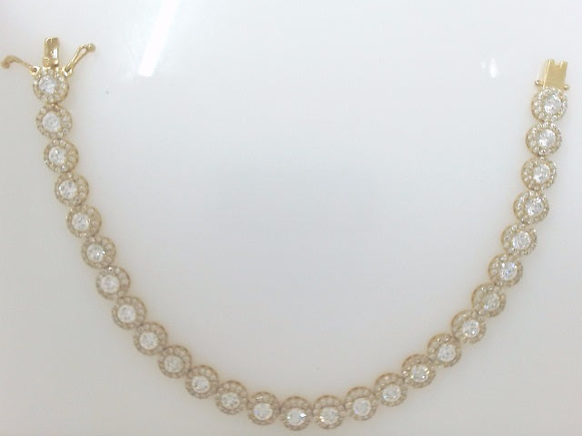 14k Yellow Gold Women's Bracelet 15.6g