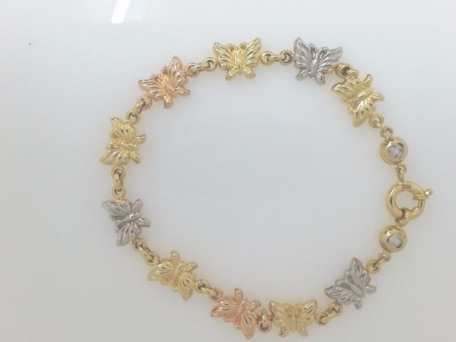 14k Yellow Gold Women's Bracelet 6.5g