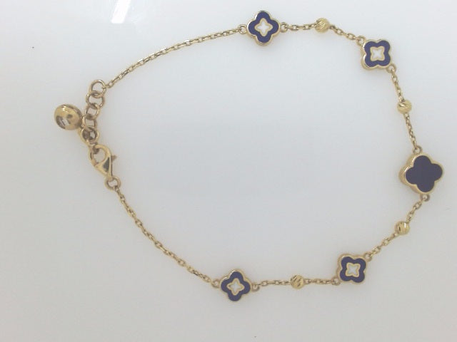 14k Yellow Gold Women's Bracelet 4.4g