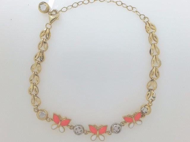 14k Yellow Gold Women's Bracelet 5.1g