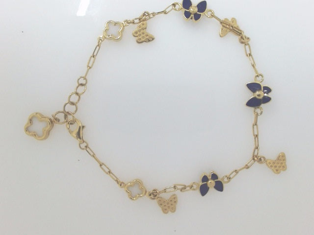 14k Yellow Gold Women's Bracelet 6g