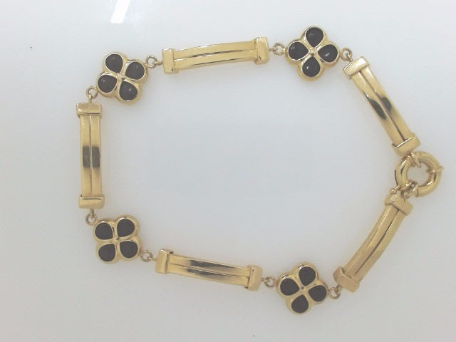 14k Yellow Gold Women's Bracelet 9.1g