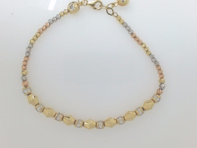 14k Yellow Gold Women's Bracelet 7g