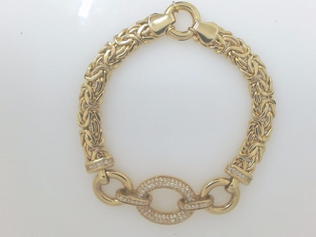 14k Yellow Gold Women's Bracelet 10.2g