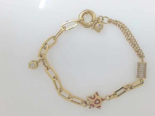 14k Yellow Gold Women's Bracelet 6.3g