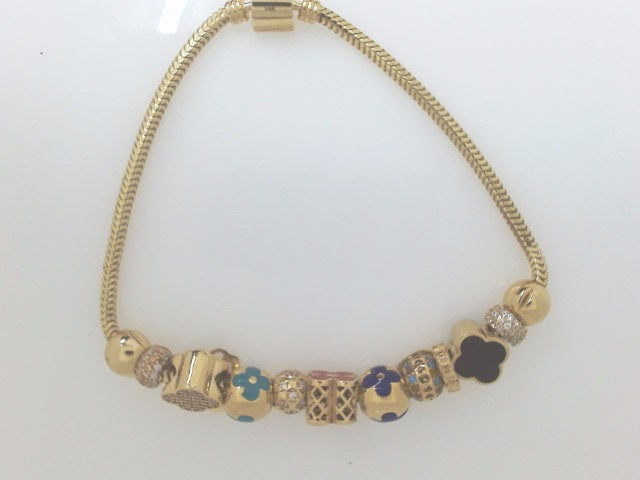 14k Yellow Gold Women's Bracelet 14.6g