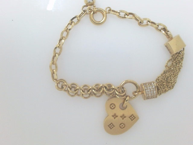 14k Yellow Gold Women's Bracelet 9.1g