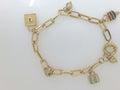 14k Yellow Gold Women's Bracelet 8.7g